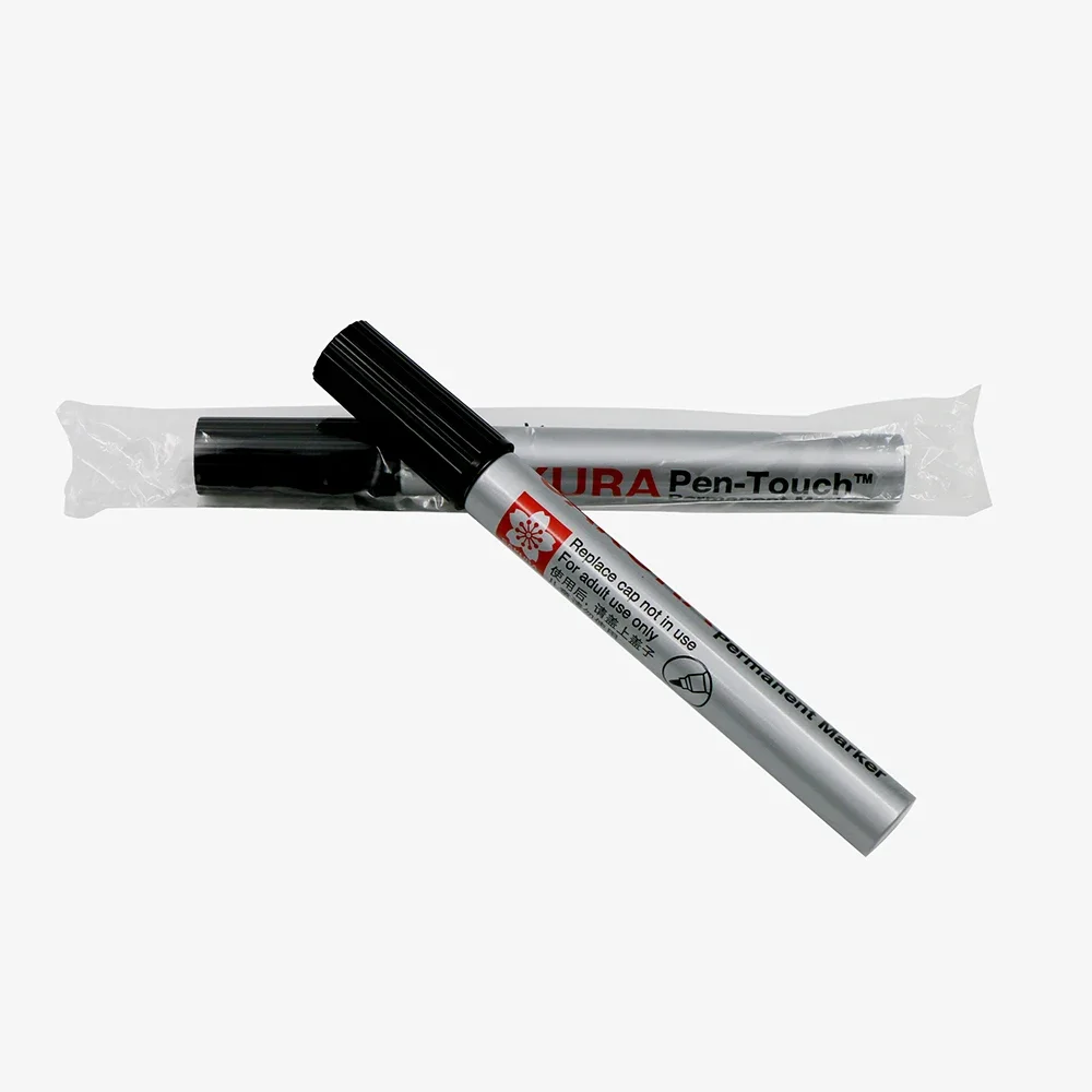 1Pc Black Oil-based Pen Ear Tag Marker Pen Blank Ear Tag Writing Instrument Permanent Cow Pig Sheep Tags Device Tools