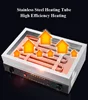 Stainless Steel Dumping Fryer Machine 220V Food Frying Pan Fried Stuffed Bun Making Machine Non Stick Coating Restaurant Use 5