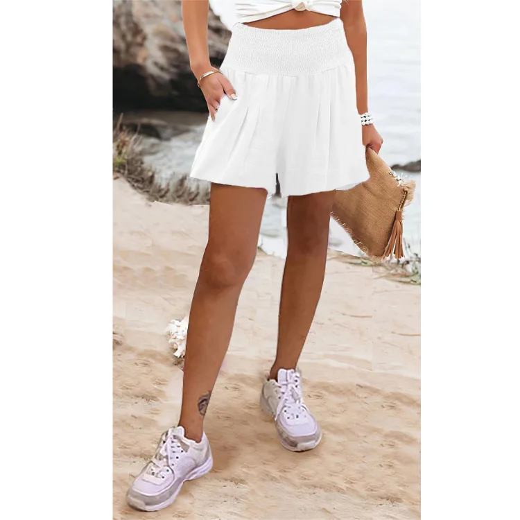  - Women Clothing Shorts for Women Y2k Casual Fashion Clothes Casual Streetwear Summer Elegant Ladies Solid Vetement Femme