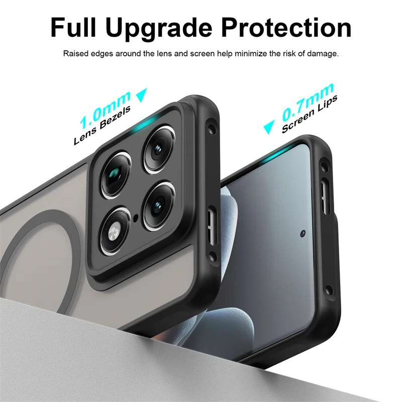 Luxury Magnetic Shockproof Armor Cover - Enhanced Protection Case