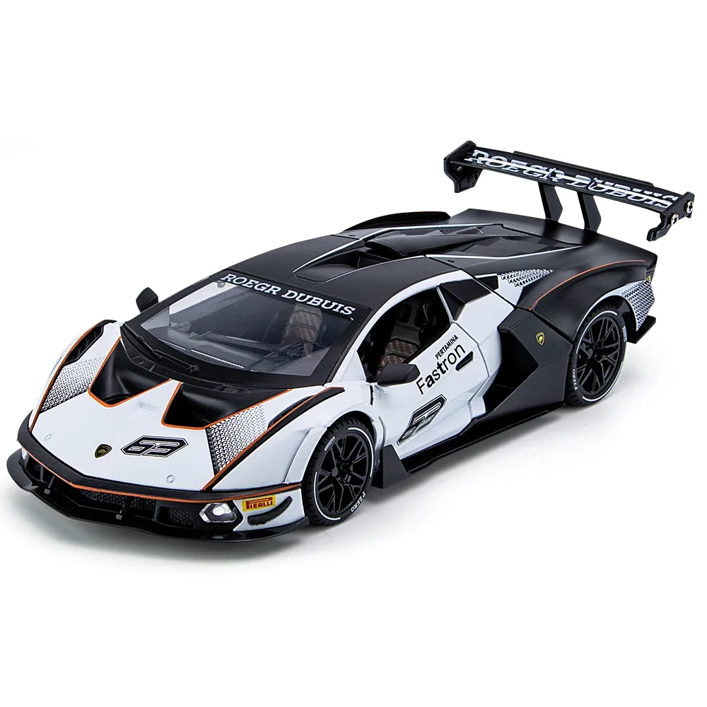 

1:24 Scale Lamborghini SCV12 Diecast Alloy Pull Back Car Collectable Toy Gifts / Collection / Children