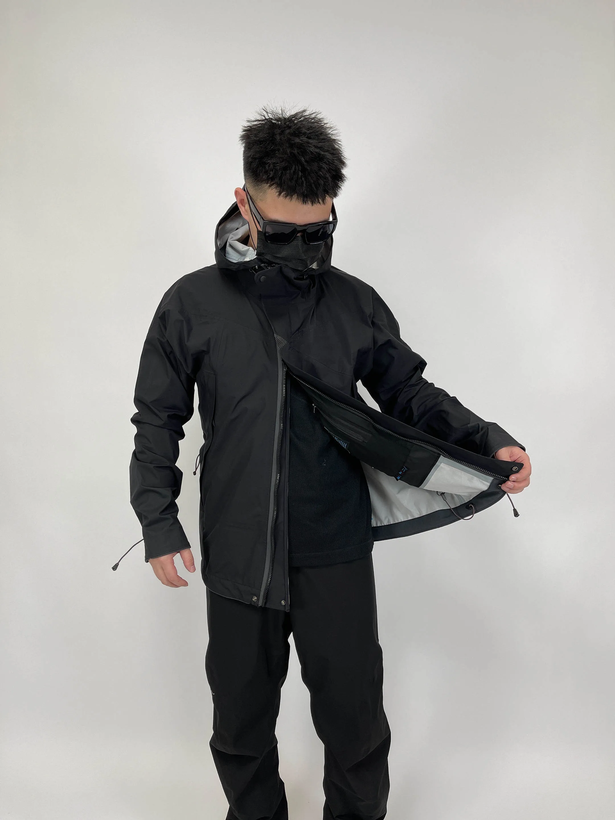 Sports Outdoor Spring And Autumn Single-Layer Adhesive Treatment Windproof And Waterproof Assault Suit Slim Fit 2.0 Version
