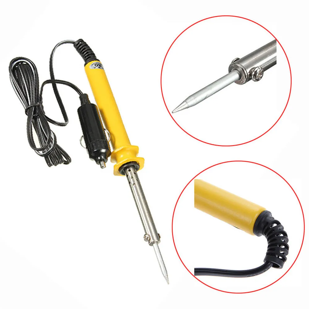DC 12V 30W car automatic crocodile battery clip power electric soldering iron welding pen welding pen handle soldering iron electric soldering iron