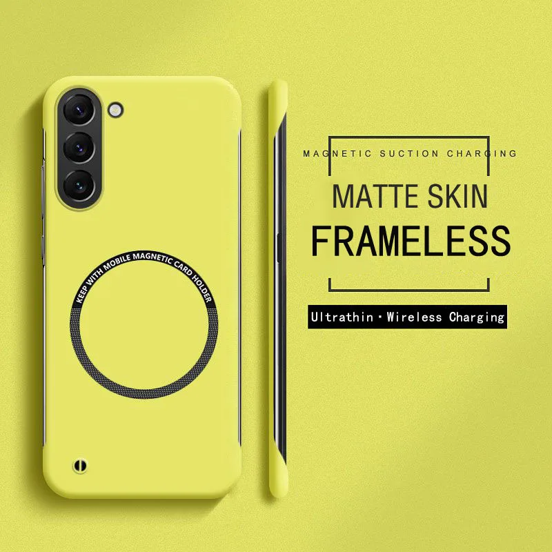 Magsafe Slim Frameless Magnetic Wireless Charging Hard Case
