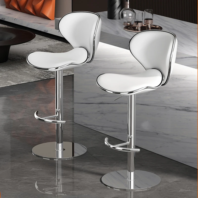 

Swivel Bar Chairs Height Adjustable Modern Living Room Luxury High Stools Bar Stools Kitchen Counter Stools Industrial Furniture