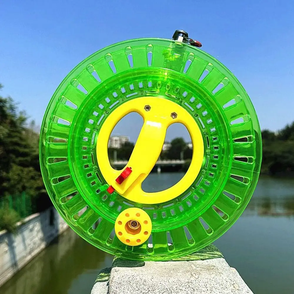 18/20/22/26cm PET Come with Lock Kite Line Winder Fying Kites Kite Reel Winder Fire Wheel String Spool with String 3