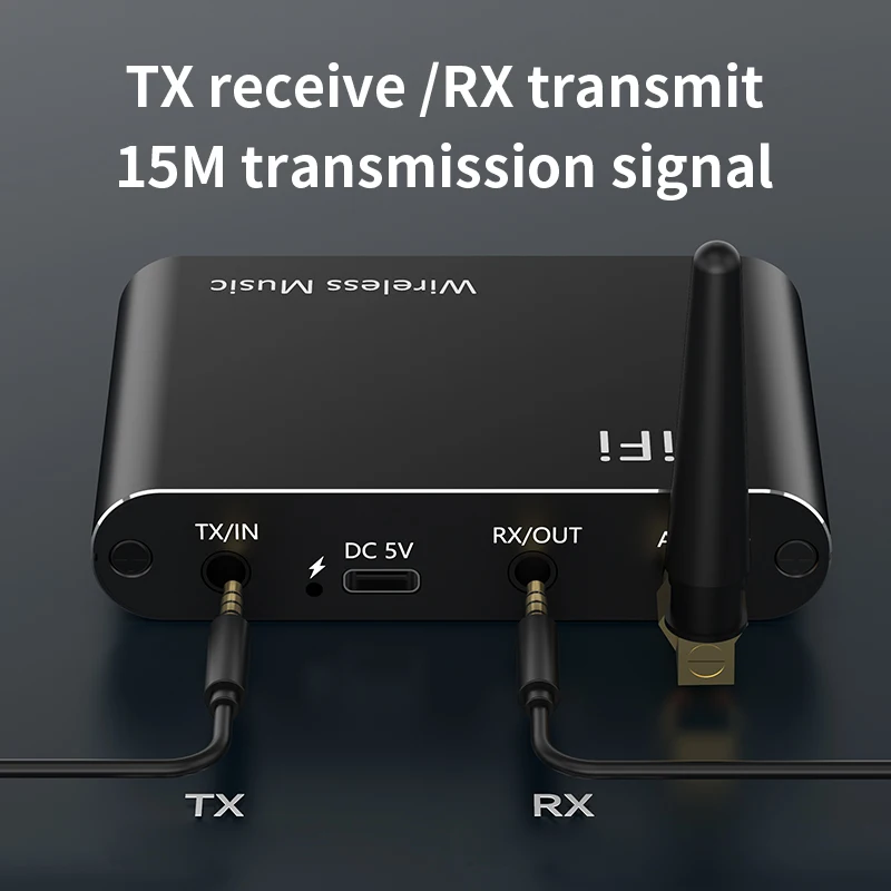 Bluetooth adapter Bluetooth audio receiver Bluetooth transceiver adapter Audio adapter Bluetooth aux adaptor VAORLO 2 IN 1 Bluetooth 5.4 Audio Transmitter Receiver 3.5MM AUX RCA USB U-Disk HIFI Stereo Music Wireless Adapter