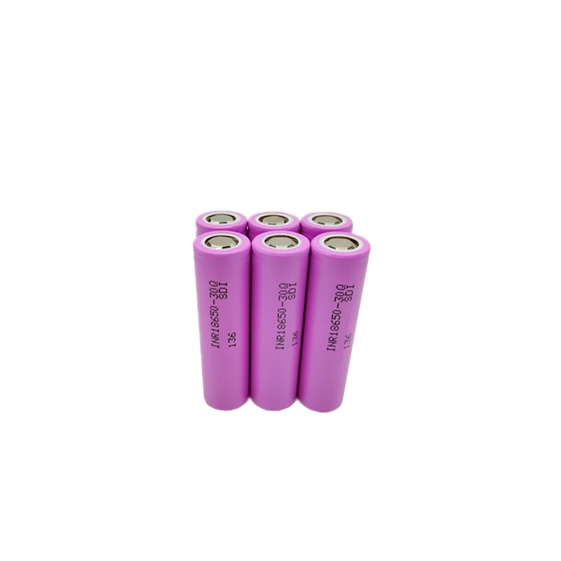 Batteria 18650 30Q 3.7V 3000mAh Batteria al Litio a Punta Piatta Multiuso Ricaricabile - immagine 2