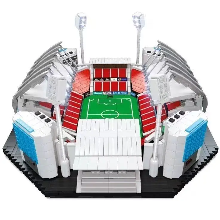 

4654 PCS Old Trafford Manchester Building Blocks Bricks Football Field Stadium Christmas Birthday Toy Gift