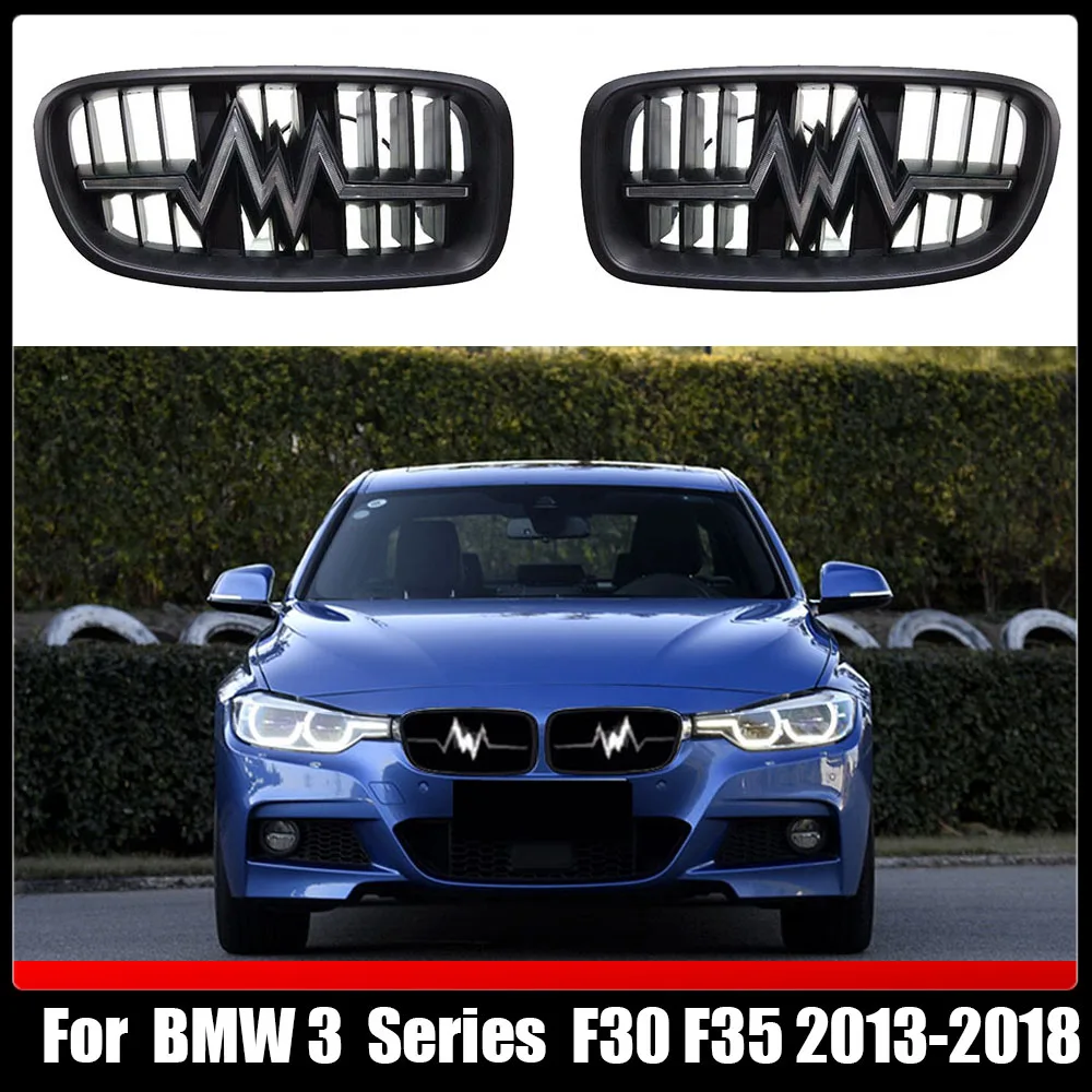 LEDLightGrilleBodykitAccessoriesDRLFrontBumperLampCoverBulb