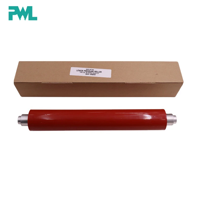 

1Pcs DI 450 Lower Fuser Roller Compatible For Konica Minolta EP DI450 DI470 DI550 High Quality Pressure Roller Spare Parts