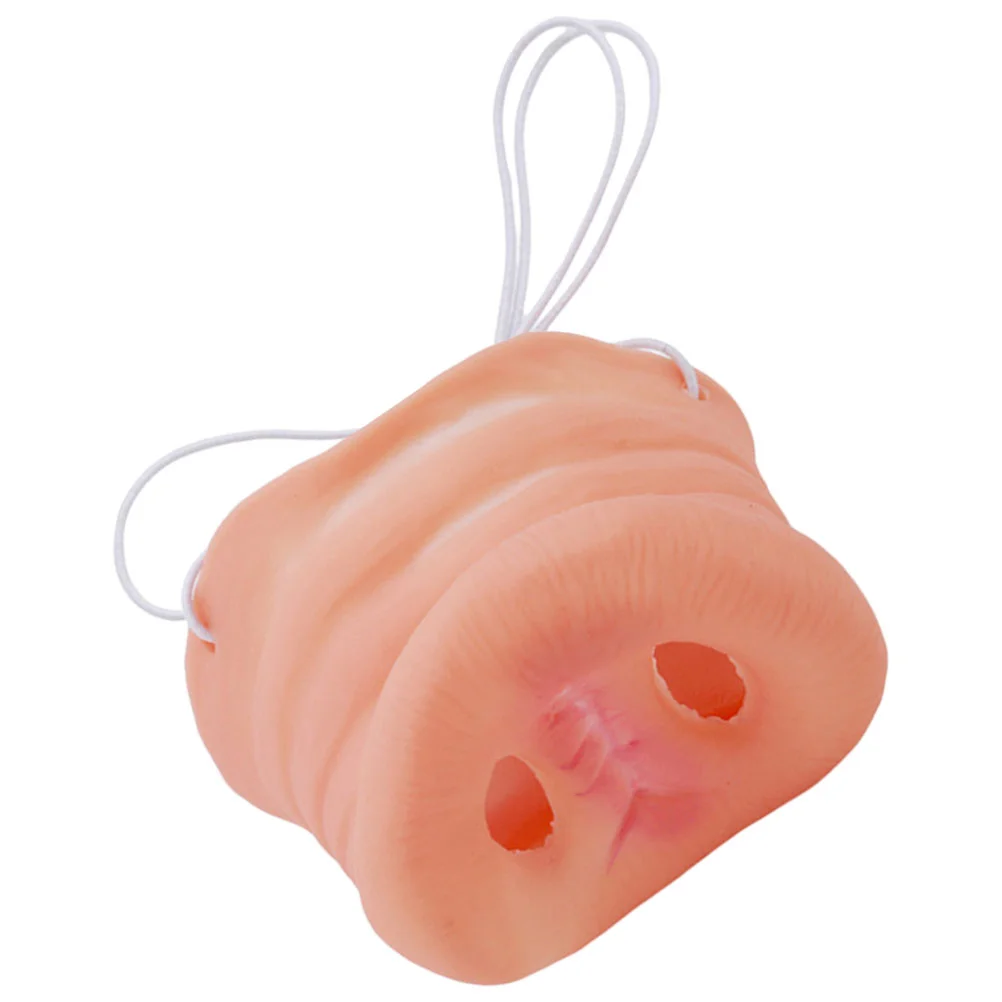 

Имитация свиньи носа Прекрасные животные костюм реквизит для Хэллоуина детский день смешная свинья Байджи латексная Свинья Нос