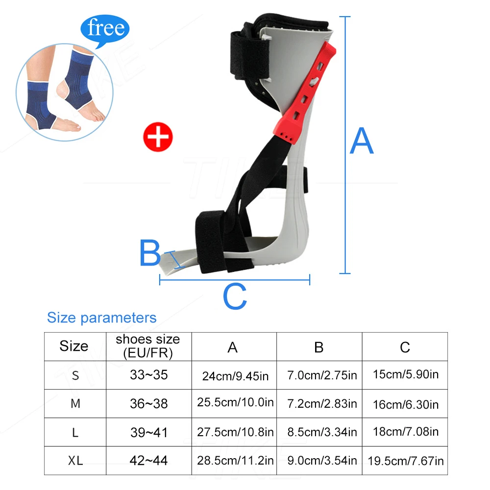 AFO Drop Foot Support Splint Ankle Foot Orthosis Brace for Stroke Drop Charcot Achilles Tendon Contracture Disease ankle support,ankle support brace