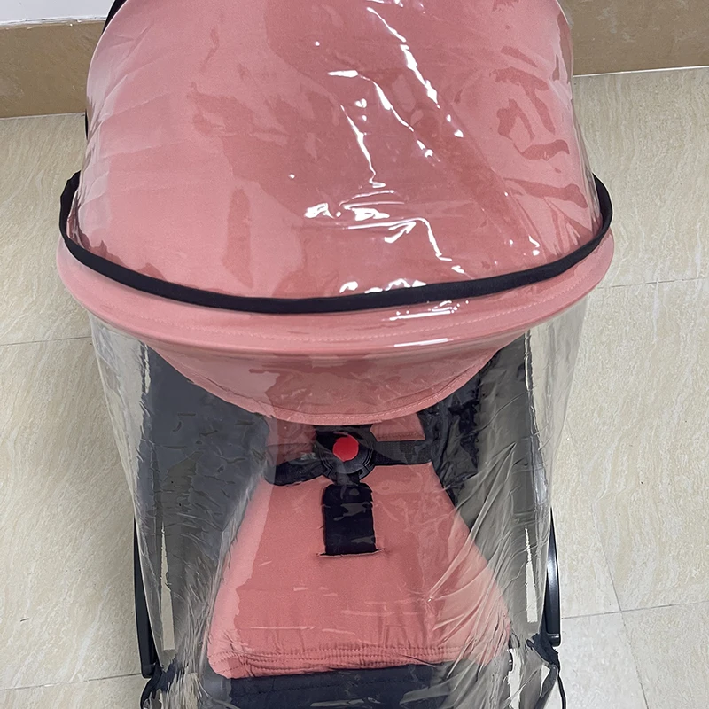 Stroller Rain Cover For YOYO 0+/YOYO 6+ Baby Carrige Rain Coat Safety EVA Material Water Proof 1:1 Design Stroller Accessories stroller accessories stroller rain cover
