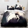 Death Note Bedding Set Single Twin Full Queen King Size Bed Set Adult Kids Bedroom Duvet cover Sets 3D Print Anime Death Note 5