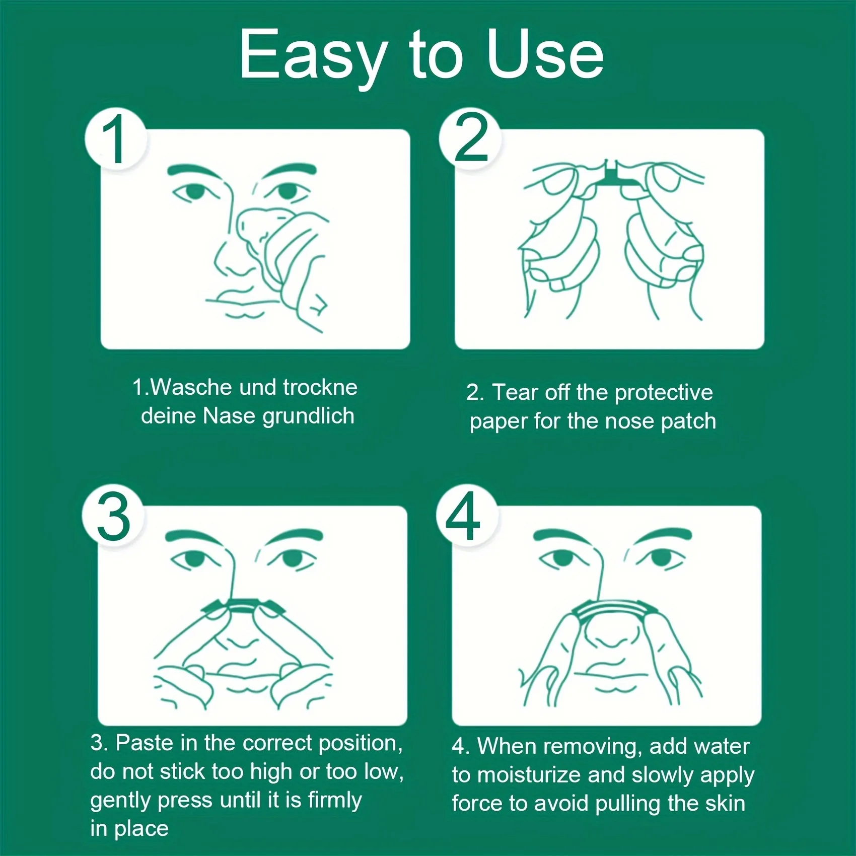 40pcs/Lot Nasal Strips Anti-Snoring Sticker Better Nose Breath Reduce Snoring Tool Health Care Stop Snoring Patch