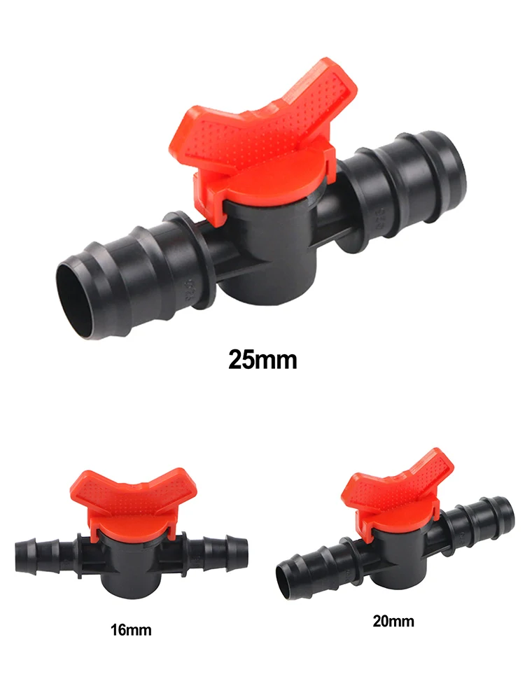 Garden Hose Tap DN15 DN20 Irrigation Water Valve 16mm 20mm 25mm Garden Hose Waterstop Connector Cranes garden hose valve