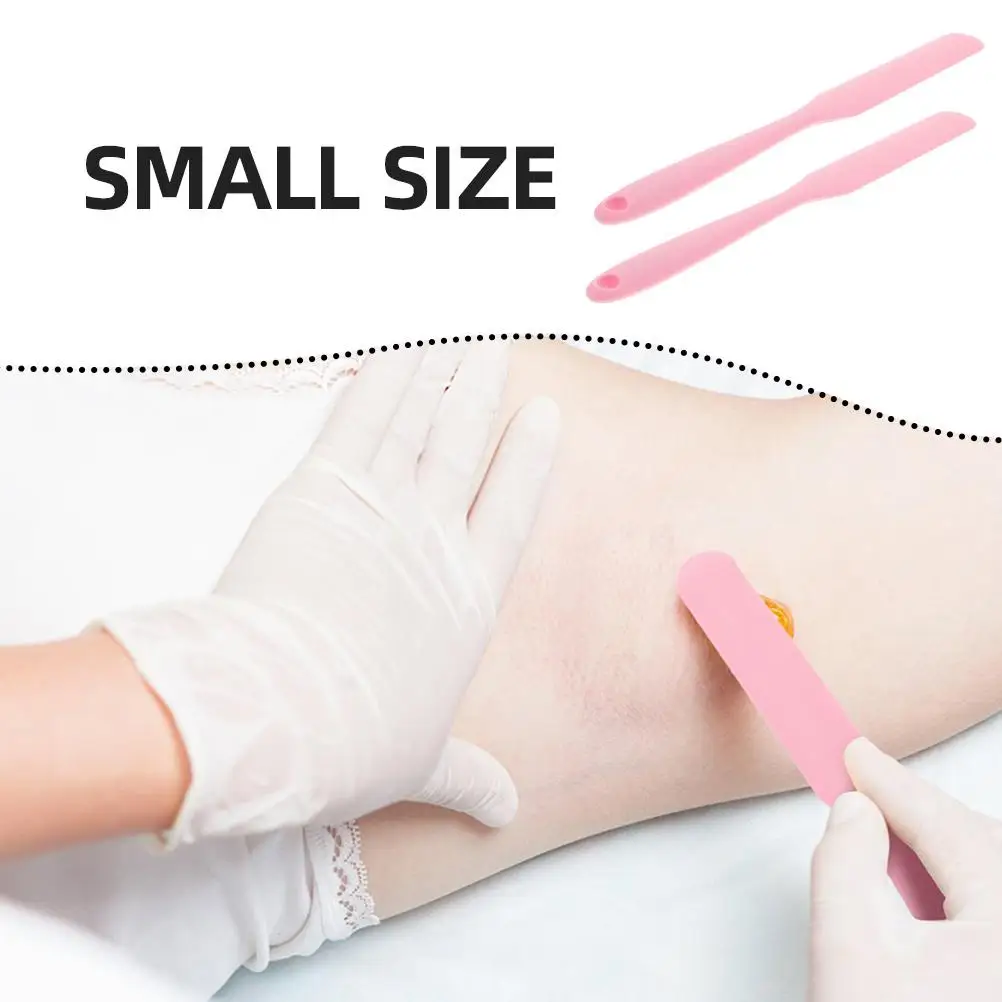 2 Pcs Hair Finishing Stick Epilator Reusable Body Waxing Wand Rods Applicator Sticks for Removal
