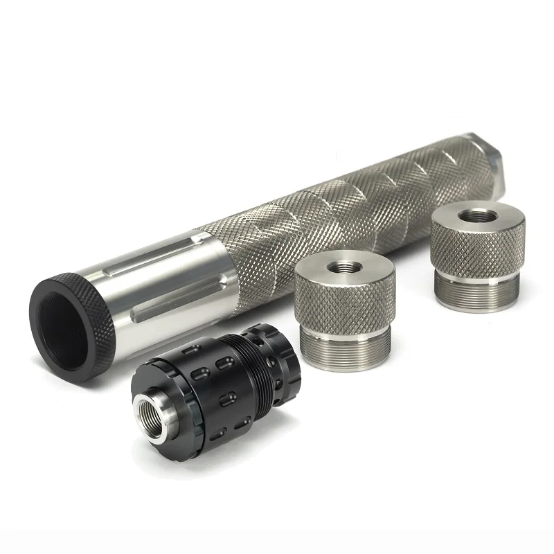 Aluminum Stainless Steel Titanium Modular Solvent Cleaning Filter MST 1 2x28 5 8x24 End Cap with