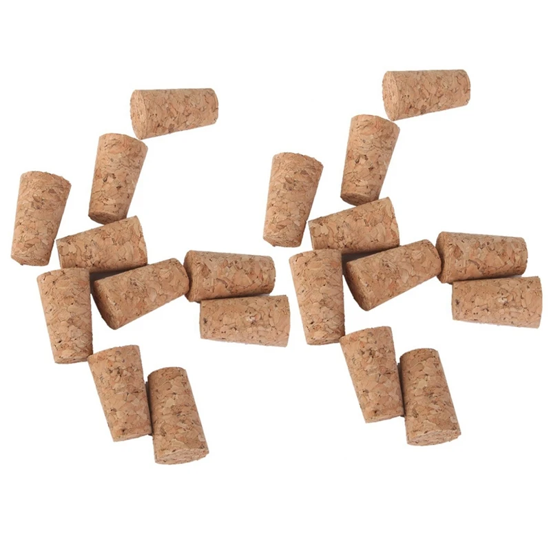 

20Pcs Tapered Corks Stoppers DIY Craft Art Model Building 22 X 17 X 35Mm