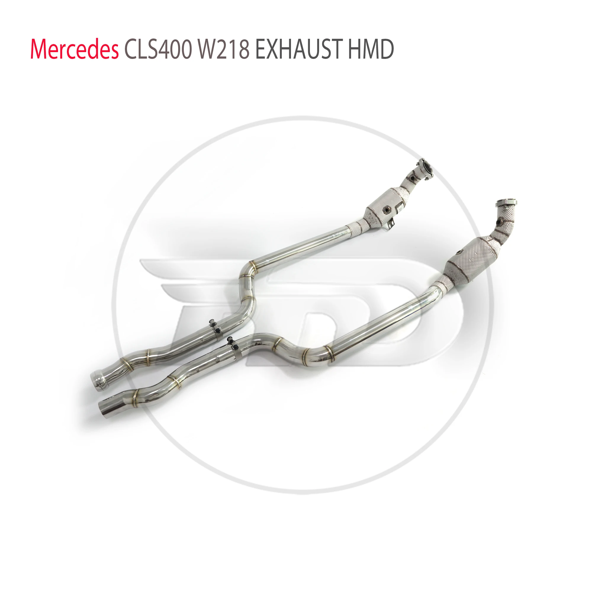 

HMD Exhaust System High Flow Performance Downpipe for Mercedes Benz W218 CLS320 CLS350 CLS400 3.0T With Catalytic Header