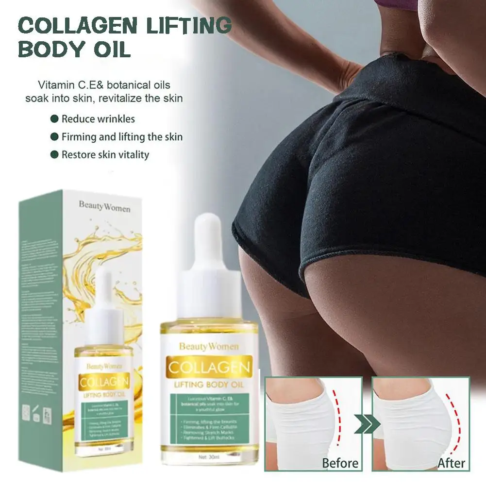 

Collagen Enhances Body Oil Skin Repair Slimming Tightening Skin Care Care Breast Enhancement Moisturizing Oil Care Oil L6T4