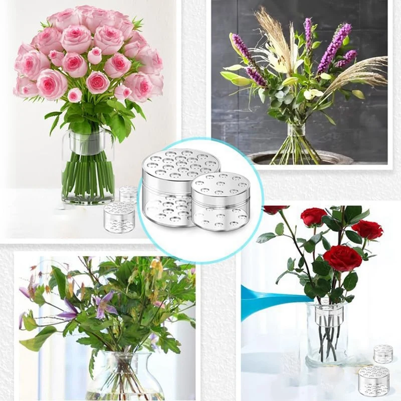 Flower Stem Holder Spiral Flower Stand DIY Arrangement Art Accessoriesm12k