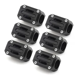 Motorcycle Crash Bar Decorative Bumper Engine Protection Accessories (No logo 6pcs)