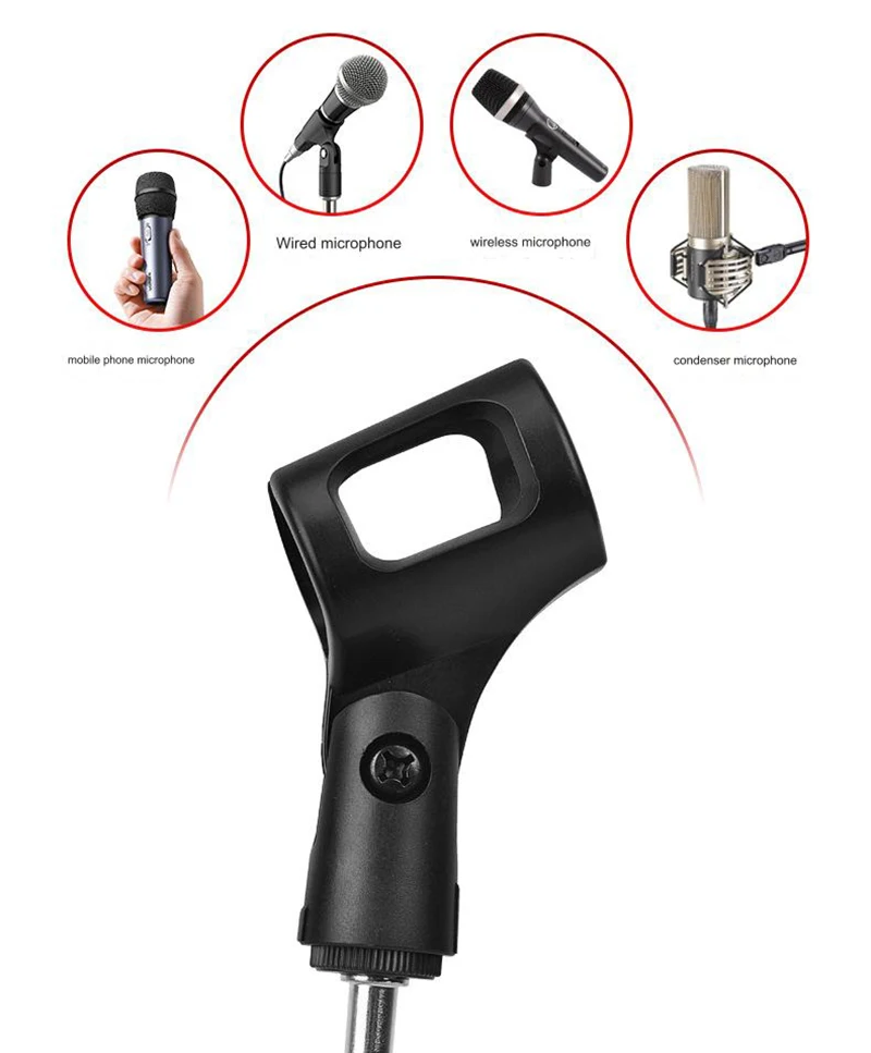 Microphone stand Articulated Arm Microphone Support Table Boom Mount for Micro Holder Desktop Microfno Tripod Stand for Mic Universal Holder