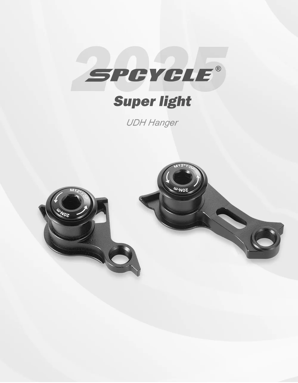 Spcrycle Superleichter UDH-Aufhänger, 1,0 mm, direkt montierter UDH-Aufhänger – Detail 1