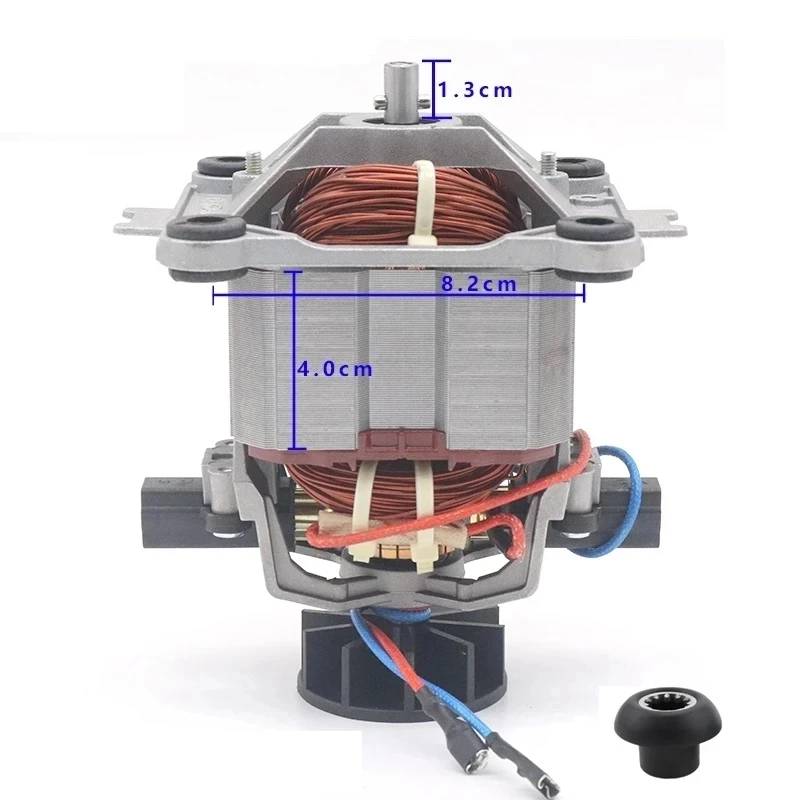 Pure Copper Broken Machine Motor for TWK TM-767/800 Ice Machine Food Machine Juicer Blender Spare Parts Blender Motor