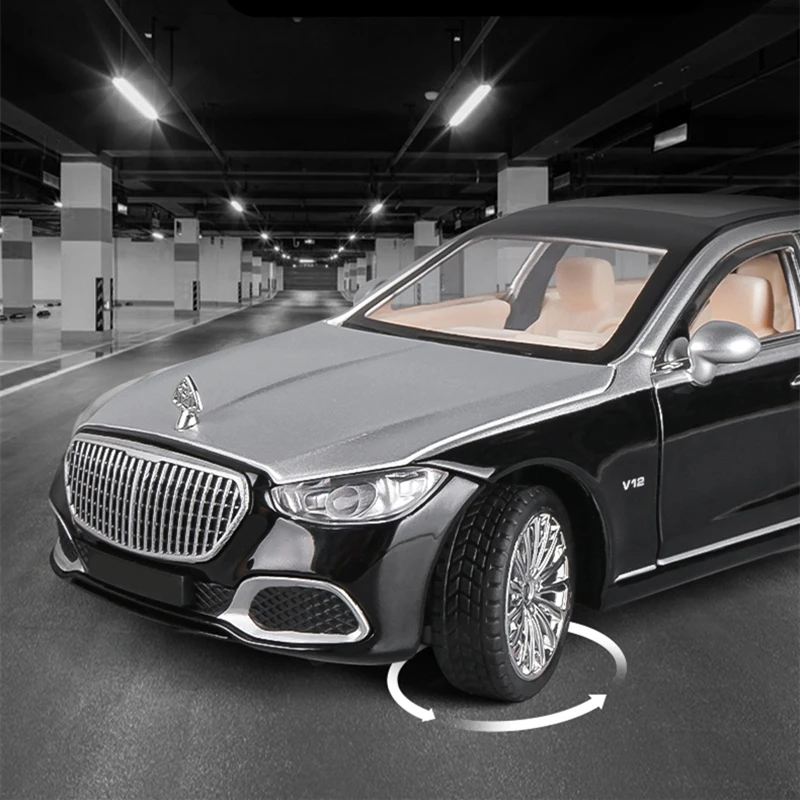 1:22 ベンツマイバッハ S680 合金金属車モデルダイキャスト