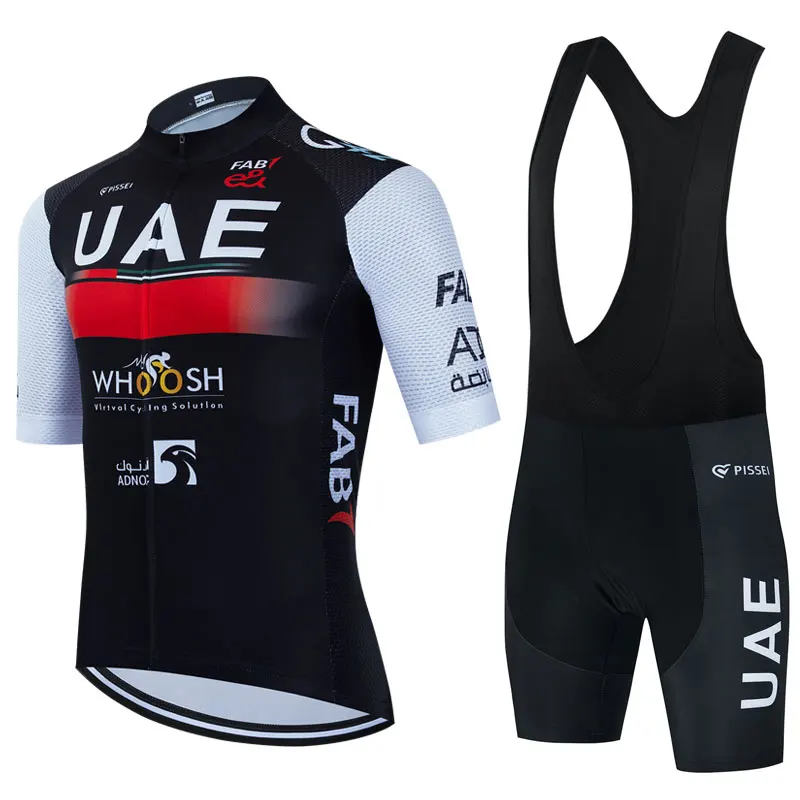 Cycling Jersey Cycling Shirt Cycling Suit Cycling Jersey Set UAE Cycling Jersey Set Man's Team Short Sleeve Cycling Clothing MTB Bike Uniform Maillot Ropa Ciclismo Summer Bicycle Wear