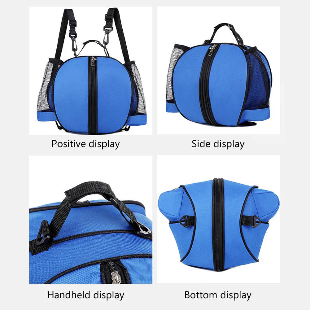 Outdoor Sports Shoulder Basketball Bag Soccer Ball Bags Training Equipment Storage Mesh Volleyball Pouch Ball Bag Backpack 2023