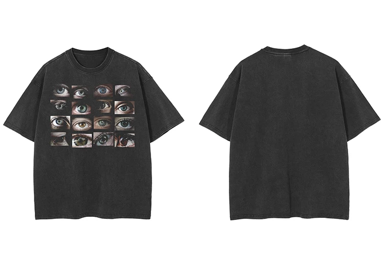 Vintage Eyes Grid Graphic T-Shirt Sfca09c81cab44f688abf1f591d9bbdd3I