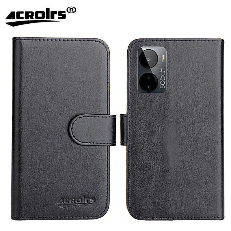 BQ 6861L Core Case 6.78" 6 Colors Fashion Customize Flip Wallet Card Slots Squirrel Leather Protective Cover Phone