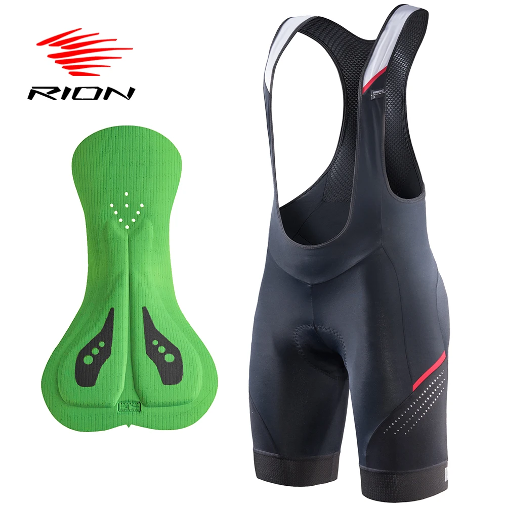 RION Men Cycling Shorts Bike Wear Bicycle Tights Men Padding Bib Shorts