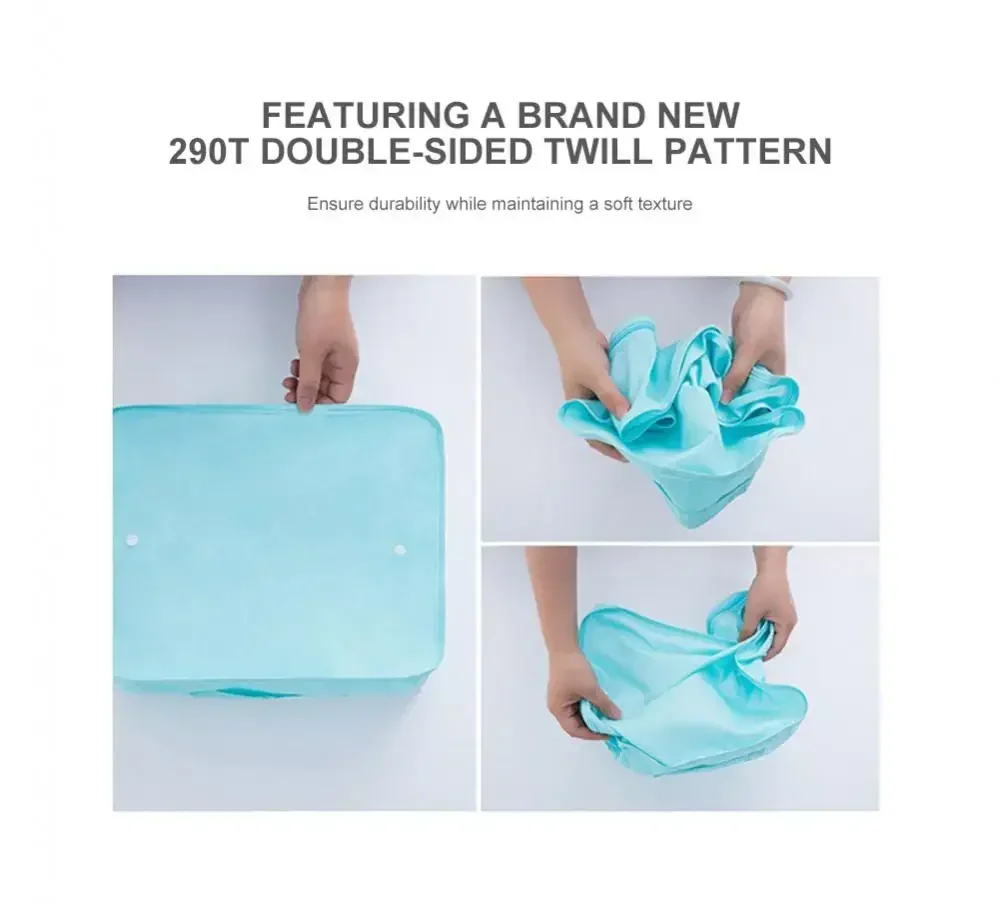 7Pcs Travel Organizer Storage Bags Suitcase Packing Cubes Set Cases Portable Luggage Clothes Shoe Tidy Pouch Folding