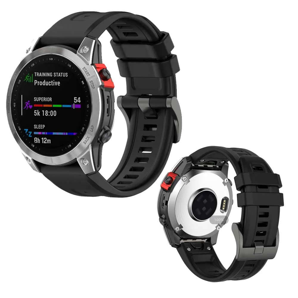Premium QuickFit Silicone Watch Strap - Durable and Stylish Replacement Bracelet, Multiple Sizes Available