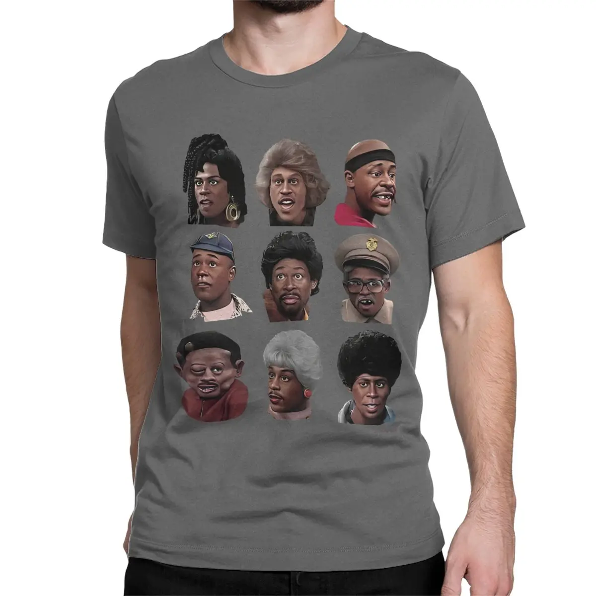 thumbnail image 1 of Camiseta para hombre y mujer de Martin Lawrence, estilo retro de comedia, de algodón, de manga corta, cuello redondo, tallas 4XL, 5XL y 6XL., 1 of 7