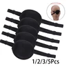 1/2/3/5Pcs Pirate Eye Patch Soft Comfortable Black Color Simple Durable Eye Pad Single Eye Patch For Men Adults 1