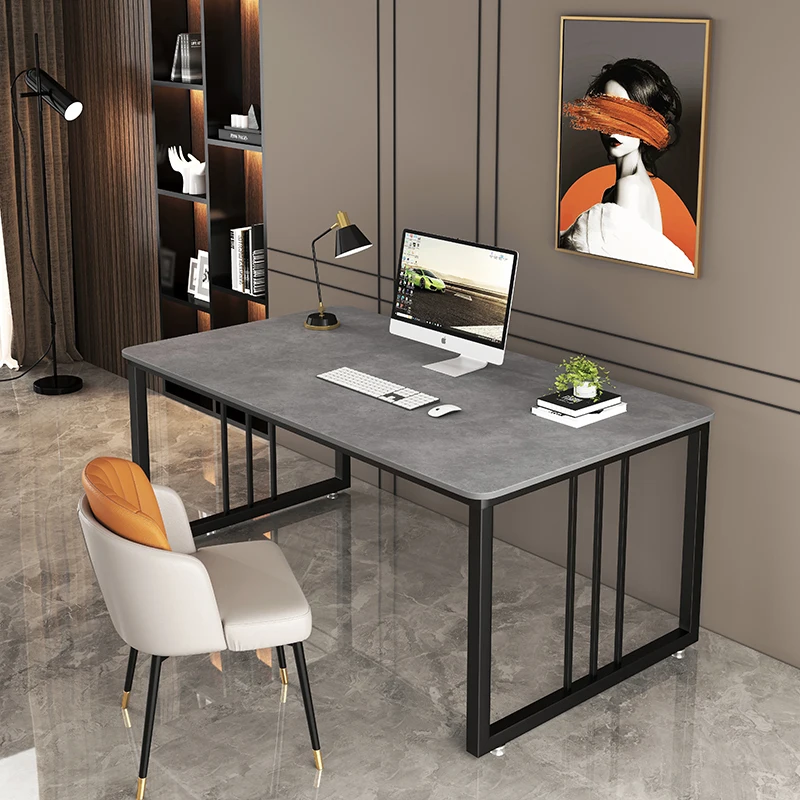 שולחן עבודה משרדי אסתטי ארגונית מודרנית ללימודים שולחן משרד קריאה כתיבה מסה דה קומפוטדור רהיטי משרד