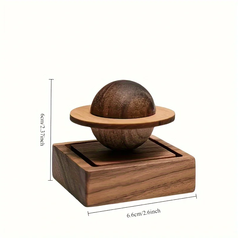 No Perfume DIY Fragrance Wood Aroma Diffuser Jupiter Planet for living room Home Car Ornaments Decorations Accessories Aromatherapy