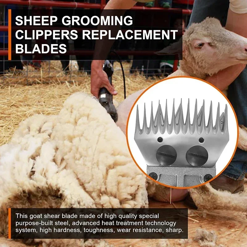 13 Tooth Shearing Replacement Blades for Sheep Clippers