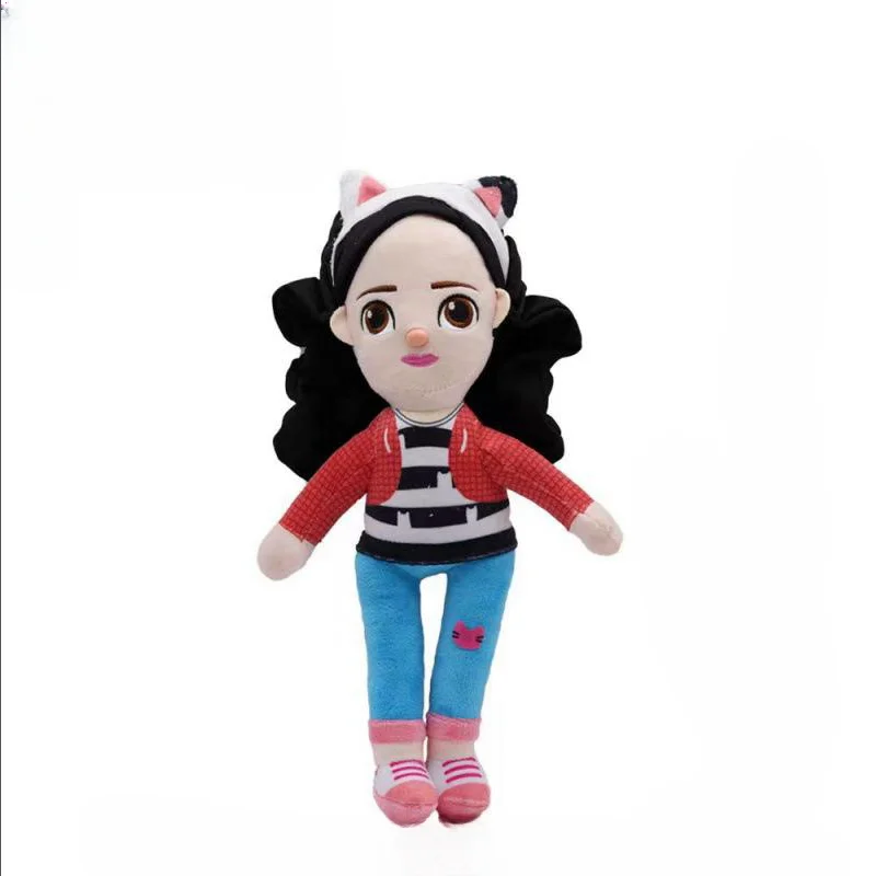 Charming Gabby Dollhouse Mermaid Cat Plush Toy