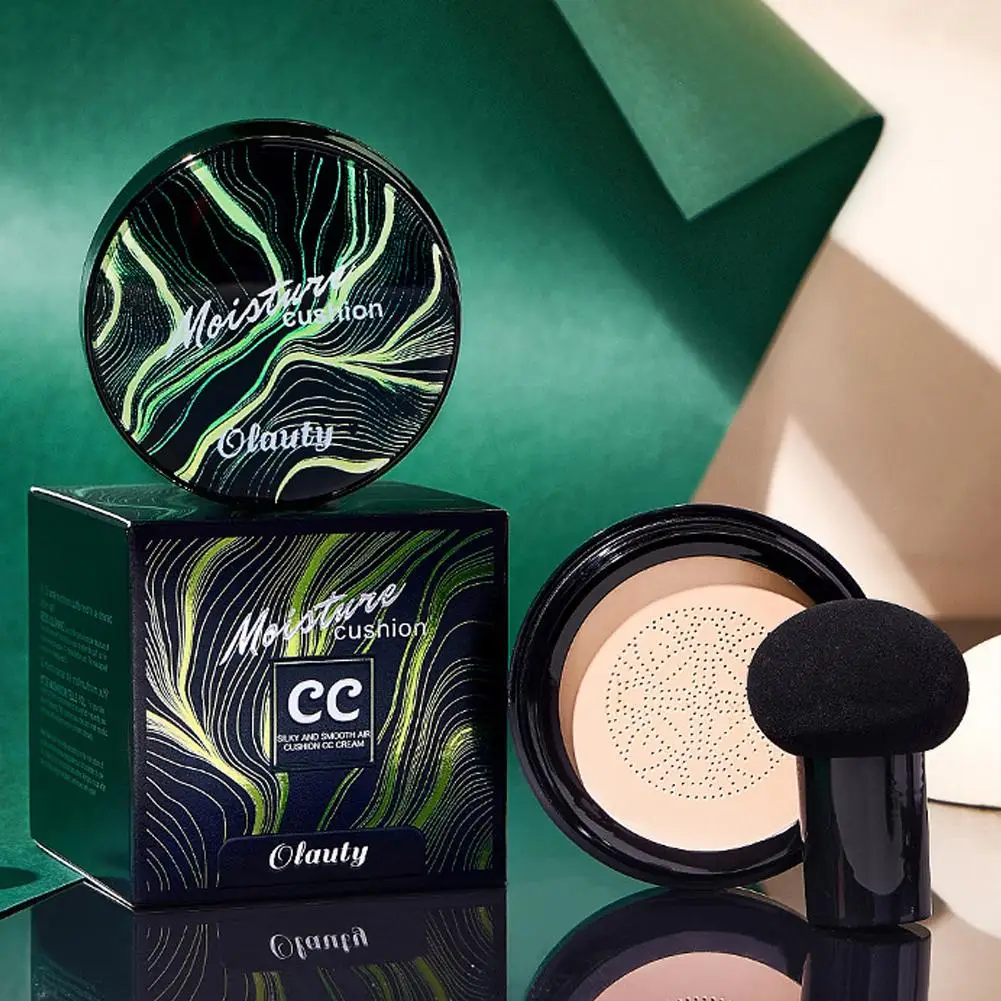 CC Cream Liquid Foundation Mushroom Head Air Cushion Cream Concealer Face Makeup Moisturizing Beauty Cosmetics BB