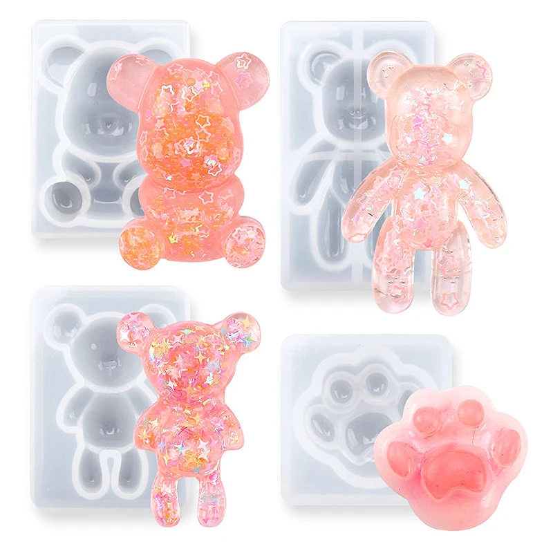 Gummy Bear Color Pour Resin Mold - American Crafts