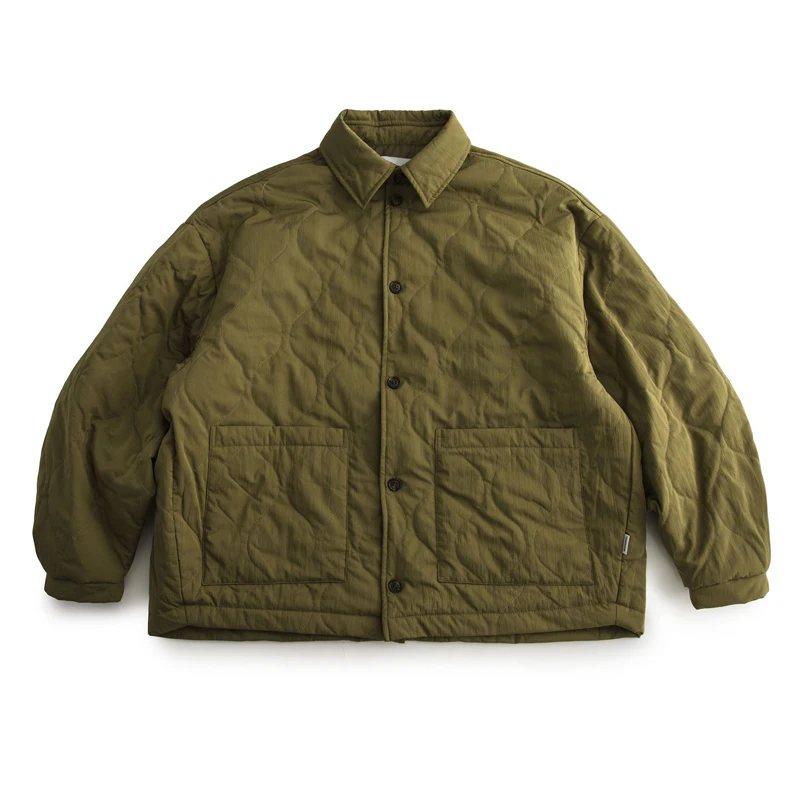 

Мужская хлопковая куртка в стиле Харадзюку, парная японская модная куртка в стиле High Street, универсальная легкая хлопковая одежда с отложным воротником, 2024