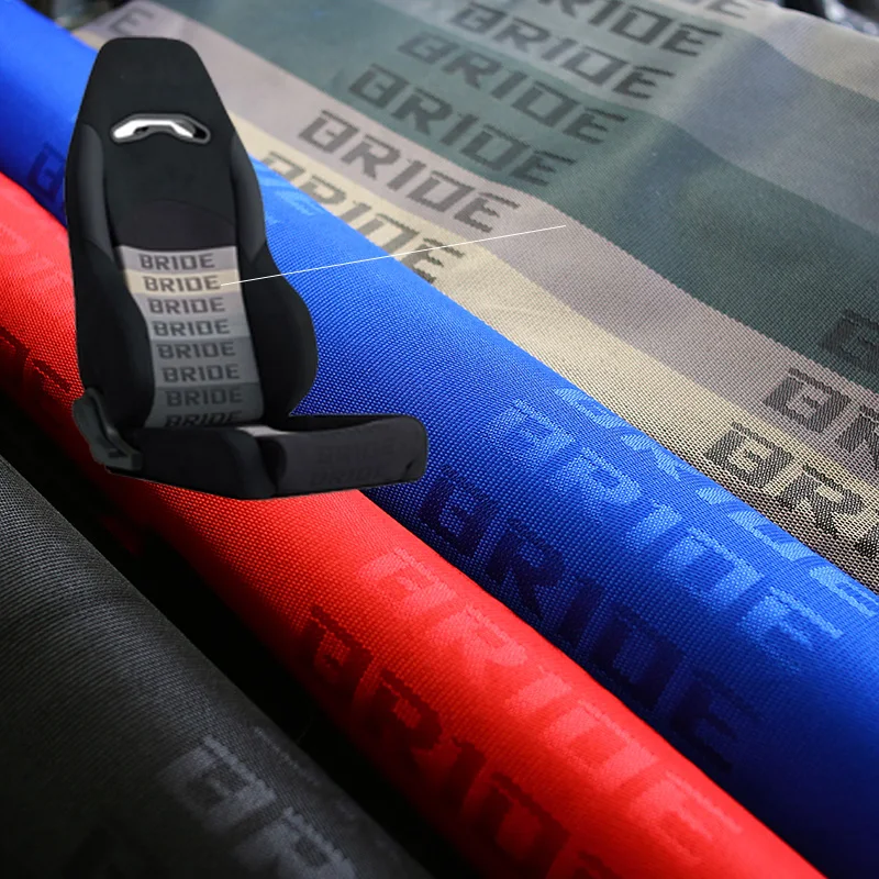 1.0 Mx1.6M Jdm Racing Culture Bride Recaro Seats Tessuto Racing Car Seat Cover Headliner Door Panel Panno Accessori Interni