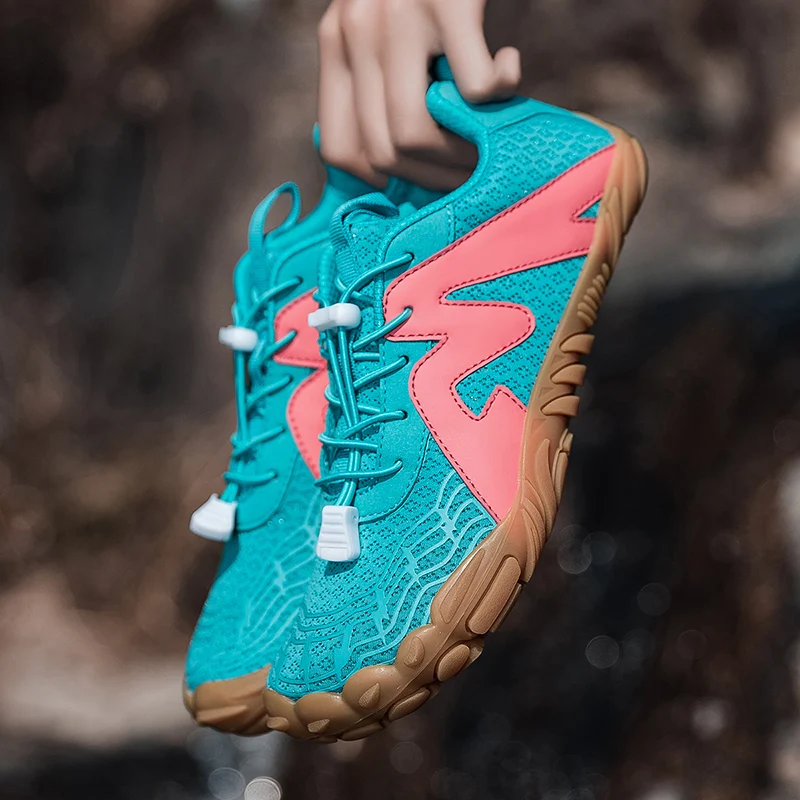 Quick-Drying Shoes with Adjustable Laces - Breathable Mesh, Non-Slip Soles, Comfortable for Yoga, Fitness, Stream, Fitness, Walking, Fishing, Surfing, Cycling, Rock Climbing - Multi-Purpose Shoes